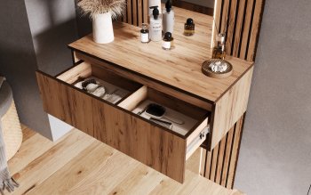 Тумба с зеркалом Норд (Миф) в Алапаевске - alapaevsk.mebel-e96.ru