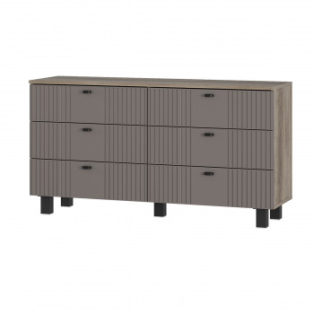Комод Олива КМ-04 муссон софт (БТС) в Алапаевске - alapaevsk.mebel-e96.ru