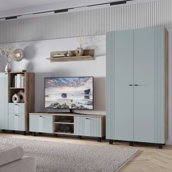 Тумба под ТВ Олива ТБ-09 шарли бриз (БТС) в Алапаевске - alapaevsk.mebel-e96.ru