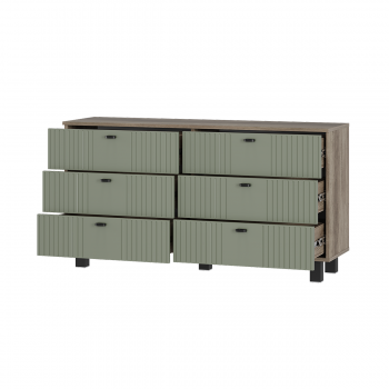 Комод Олива КМ-04 эквалипт софт (БТС) в Алапаевске - alapaevsk.mebel-e96.ru