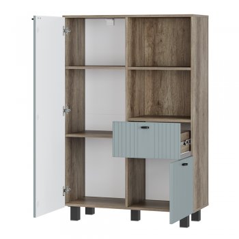 Шкаф 900 мм Олива ШК-16 шарли бриз (БТС) в Алапаевске - alapaevsk.mebel-e96.ru