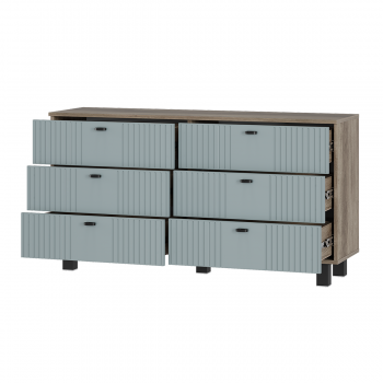 Комод Олива КМ-04 шарли бриз (БТС) в Алапаевске - alapaevsk.mebel-e96.ru