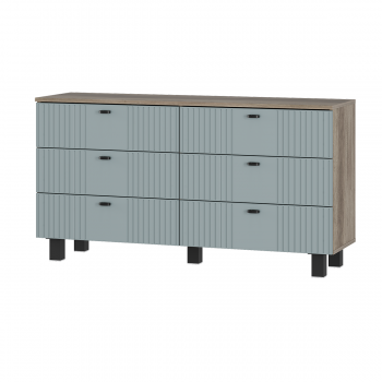 Комод Олива КМ-04 шарли бриз (БТС) в Алапаевске - alapaevsk.mebel-e96.ru
