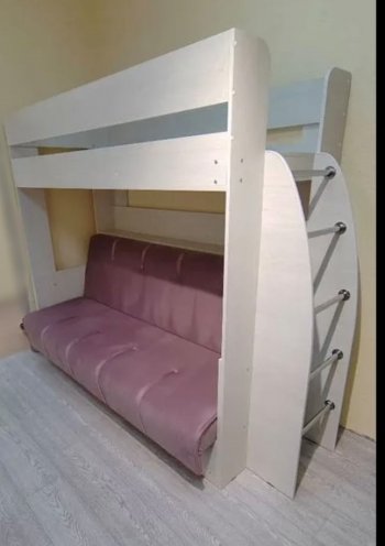 Кровать-диван 2-х ярусная Омега 17 (возможна зеркальная сборка) в Алапаевске - alapaevsk.mebel-e96.ru | фото