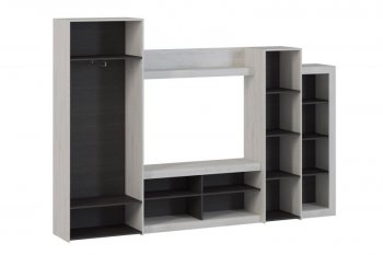 Стенка OSKAR4 сосна белая (Генезис) в Алапаевске - alapaevsk.mebel-e96.ru