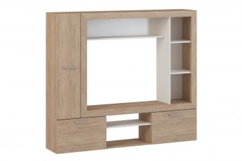 Стенка OSKAR3 дуб сонома (Генезис) в Алапаевске - alapaevsk.mebel-e96.ru