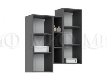 Стенка Оскар комп.2 графит (Миф) в Алапаевске - alapaevsk.mebel-e96.ru