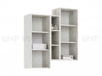 Стенка Оскар крафт белый/графит (Миф) в Алапаевске - alapaevsk.mebel-e96.ru