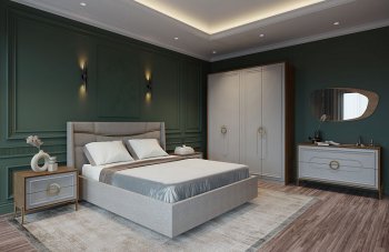 Спальный гарнитур Палермо модульный (СБК) в Алапаевске - alapaevsk.mebel-e96.ru