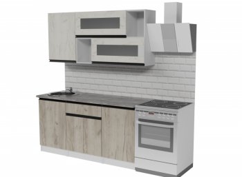 Кухонный гарнитур Паола стандарт 1600 мм (Герда) в Алапаевске - alapaevsk.mebel-e96.ru