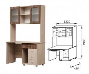 ПМ-1 стол письменный Юниор-6 в Алапаевске - alapaevsk.mebel-e96.ru