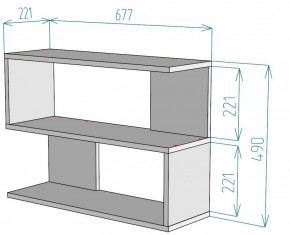 Полка S29 (Белый) в Алапаевске - alapaevsk.mebel-e96.ru