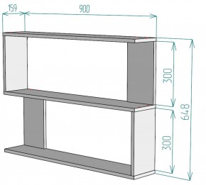 Полка S32 (ДСС) в Алапаевске - alapaevsk.mebel-e96.ru