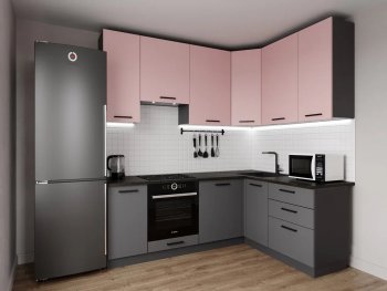 Угловой кухонный гарнитур Роза 2200*1600 мм Sanvut в Алапаевске - alapaevsk.mebel-e96.ru