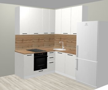 Кухонный гарнитур угловой 2000*1400 мм (Санвут) в Алапаевске - alapaevsk.mebel-e96.ru