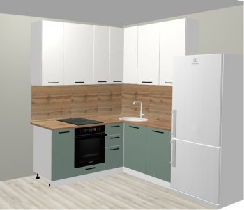Кухонный гарнитур угловой 2000*1400 мм (Санвут) в Алапаевске - alapaevsk.mebel-e96.ru