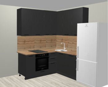 Кухонный гарнитур угловой 2000*1400 мм (Санвут) в Алапаевске - alapaevsk.mebel-e96.ru