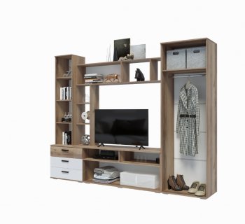 Стенка Крокус белый (Эра) в Алапаевске - alapaevsk.mebel-e96.ru