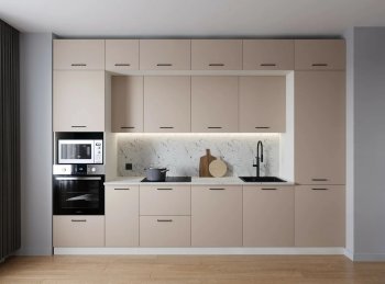 Кухонный гарнитур Шампань 3400 мм (Санвут) в Алапаевске - alapaevsk.mebel-e96.ru