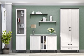 Комод 2дв Шарм К-2 ясень (Диал) в Алапаевске - alapaevsk.mebel-e96.ru