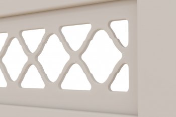 Кровать из массива Шейла льняной (БМ) в Алапаевске - alapaevsk.mebel-e96.ru