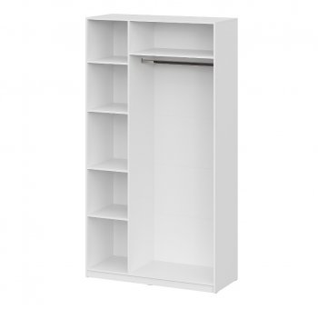 Шкаф 1200 мм ШК-5 с антресолью белый (СВ) в Алапаевске - alapaevsk.mebel-e96.ru