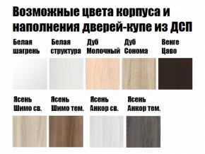 Шкаф-купе ХИТ 22-12/2-55 (620) в Алапаевске - alapaevsk.mebel-e96.ru