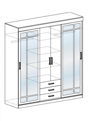 Шкаф-купе Лидер 2К 1700 мм (СтендМ) в Алапаевске - alapaevsk.mebel-e96.ru