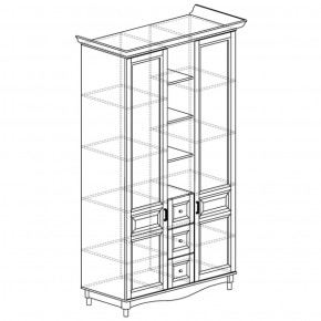 Шкаф многоцелевой Прованс 400 (Яна) в Алапаевске - alapaevsk.mebel-e96.ru