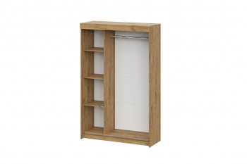 Шкаф-купе ШКП-7 1300 мм ясень анкор (СВ) в Алапаевске - alapaevsk.mebel-e96.ru