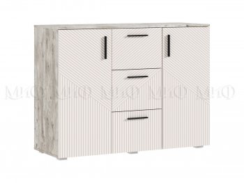 Комод Сильвия, дуб юкон/кашемир (Миф) в Алапаевске - alapaevsk.mebel-e96.ru