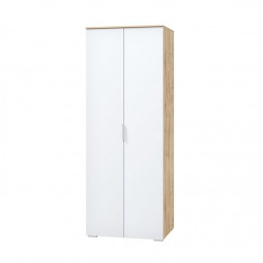 Шкаф для одежды 2х дверный 800 мм Сканди белый (МЛК) в Алапаевске - alapaevsk.mebel-e96.ru | фото