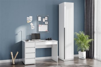 Стол компьютерный №13+пенал ШК-5 (СВ) в Алапаевске - alapaevsk.mebel-e96.ru