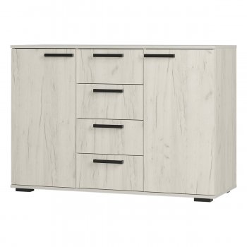 Комод Стандарт №2 NEW крафт белый  (БТС) в Алапаевске - alapaevsk.mebel-e96.ru