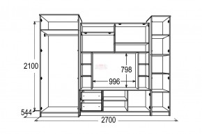 Стенка Александра 10 в Алапаевске - alapaevsk.mebel-e96.ru