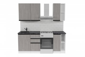 Кухонный гарнитур Сюита медиум 1400 мм (Герда) в Алапаевске - alapaevsk.mebel-e96.ru