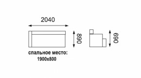 Тахта Мася - 14 (жаккард джинс / микровелюр лунопарк) в Алапаевске - alapaevsk.mebel-e96.ru