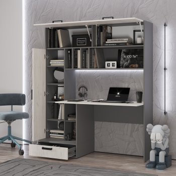 Стол компьютерный Техно графит/крафт  (БТС) в Алапаевске - alapaevsk.mebel-e96.ru