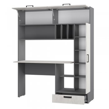 Стол компьютерный Техно графит/крафт  (БТС) в Алапаевске - alapaevsk.mebel-e96.ru