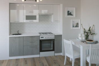 Кухонный гарнитур Терция ультра 2000 мм (Герда) в Алапаевске - alapaevsk.mebel-e96.ru