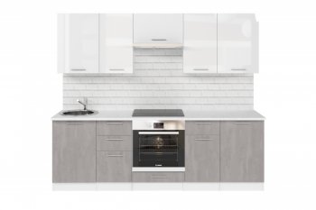 Кухонный гарнитур Терция базис 2400 мм (Герда) в Алапаевске - alapaevsk.mebel-e96.ru