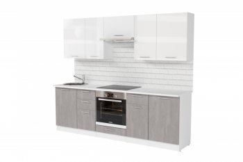 Кухонный гарнитур Терция базис 2400 мм (Герда) в Алапаевске - alapaevsk.mebel-e96.ru
