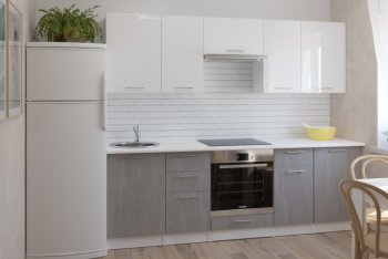 Кухонный гарнитур Терция базис 2400 мм (Герда) в Алапаевске - alapaevsk.mebel-e96.ru