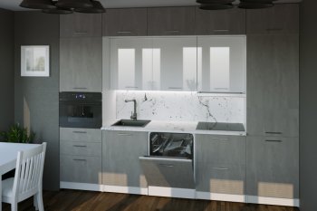 Кухонный гарнитур Терция экстра 5 3000 мм (Герда) в Алапаевске - alapaevsk.mebel-e96.ru