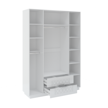 Шкаф распашной Тиффани М28 1600 мм (Риннер) в Алапаевске - alapaevsk.mebel-e96.ru
