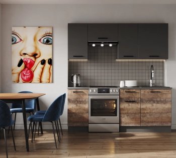 Кухонный гарнитур Трансильвания 2000 мм в Алапаевске - alapaevsk.mebel-e96.ru