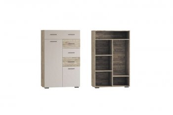 Комод Турин ЛДСП крафт серый/кашемир (ВВР) в Алапаевске - alapaevsk.mebel-e96.ru