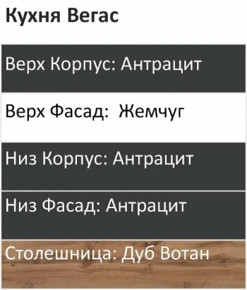 Кухонный гарнитур Вегас 2200 мм в Алапаевске - alapaevsk.mebel-e96.ru