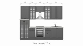 Кухонный гарнитур Верона 2800 мм в Алапаевске - alapaevsk.mebel-e96.ru