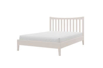 Кровать из массива Виола льняной (БМ) в Алапаевске - alapaevsk.mebel-e96.ru